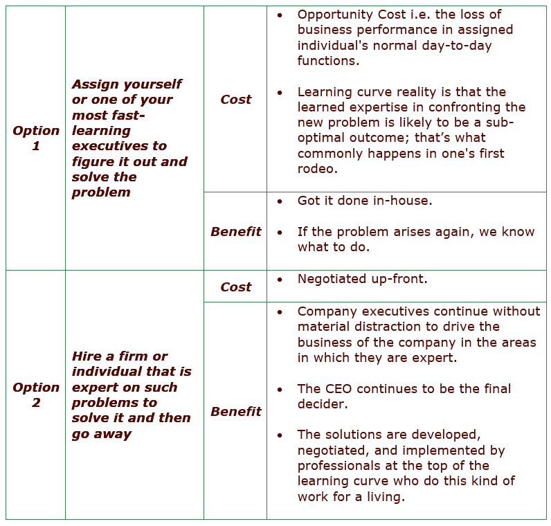 Crisis Management Options for CEOs